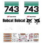 Stickerset Bobcat 743
