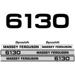 Typenschild Massey Ferguson 6130