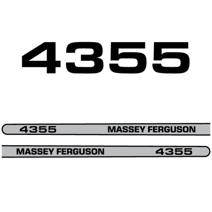 Stickerset Massey Ferguson 4355