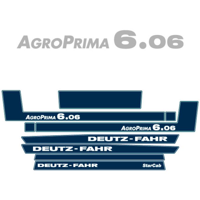 Stickerset Deutz AgroPrima 6.06