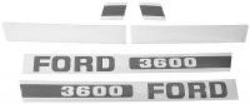Typenschild Ford 3600