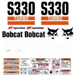 Stickerset Bobcat S330 Turbo