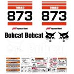 Stickerset Bobcat 873 Turbo