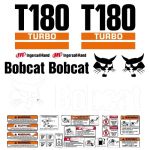 Stickerset Bobcat T180 Turbo