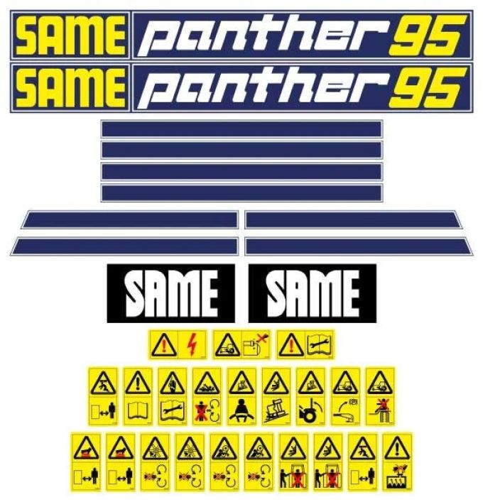Stickerset Same Panther 95