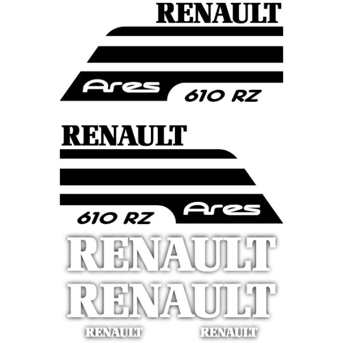 Stickerset Renault 610 RZ Ares