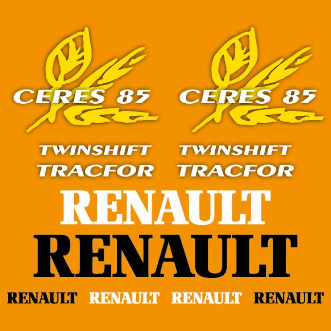 Stickerset Renault Ceres 85