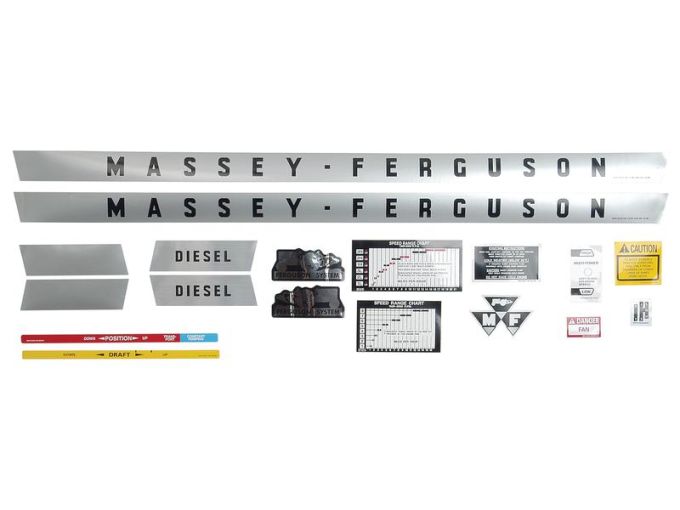 Stickerset Massey Ferguson 135 (US)