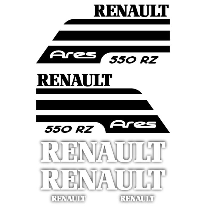 Stickerset Renault 550 RZ Ares