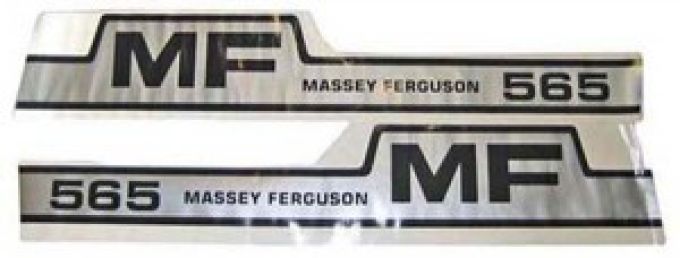Kit autocollants latéraux Massey Ferguson 565