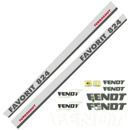 Stickerset Fendt 824 Favorit 97/02-set