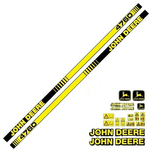 Stickerset John Deere 4760