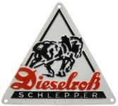 Typenschild Dieselross