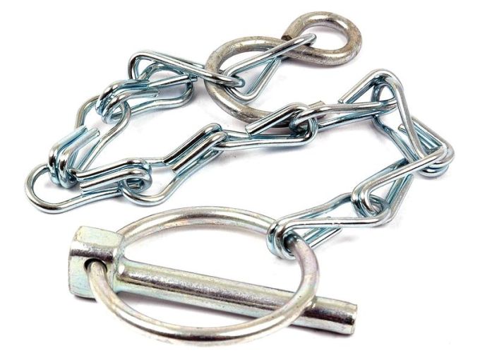 Clip Goupille clip avec chaîne et crochet