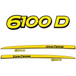 Stickerset John Deere 6100 D