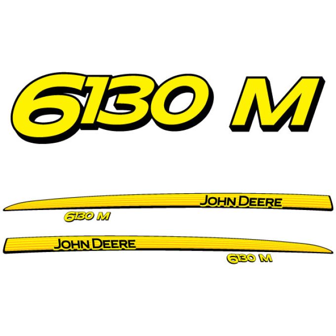 Stickerset John Deere 6130 M