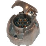 8JB001941002 Hella 7-polige stekkerdoos opbouw 12V metaal