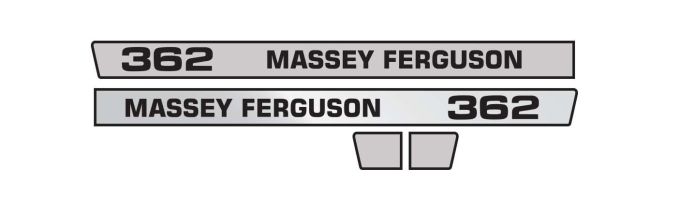 Stickerset Massey Ferguson 362