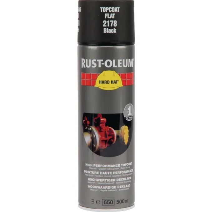 Rust-Oleum Matzwart 500 ml