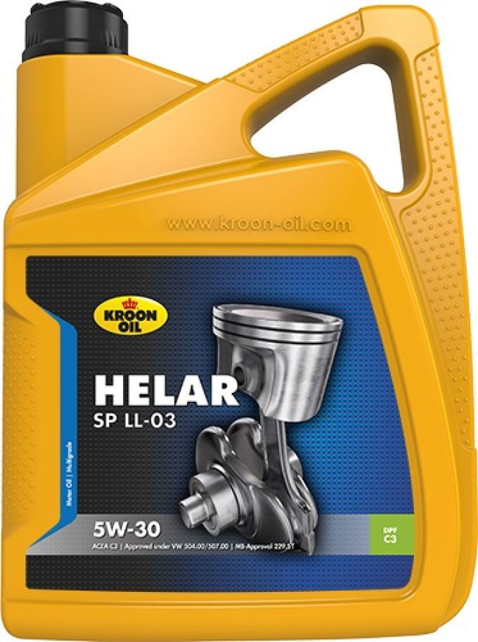 Kroon Motorolie Helar SP 5W30 5 liter