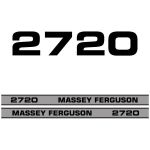 Typenschild Massey Ferguson 2720
