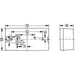 Hella Achterlamp 210 x 108 x 66 rechts