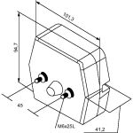 Hella LED-Achterlicht 101 x 95 x 41