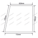 Fenster oben Siac Ts24 cabine getint