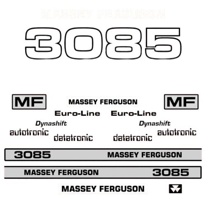 Stickerset Massey Ferguson 3085