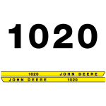 Decal Kit John Deere 1020