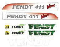 Stickerset Fendt 411 Vario-Set