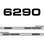 Typenschild Massey Ferguson 6290