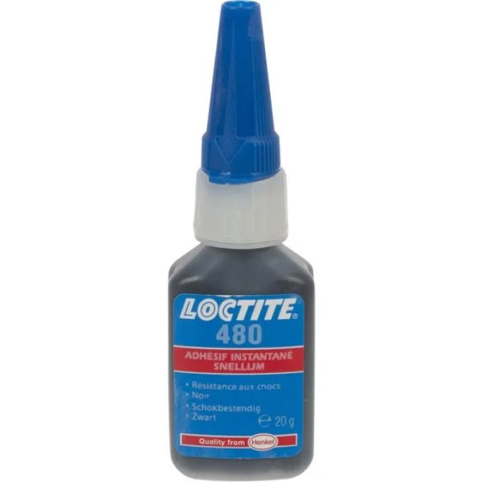 Loctite 480 Snellijm rubbergevuld 20gr