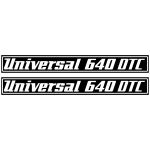 Stickerset Universal 640 DTC