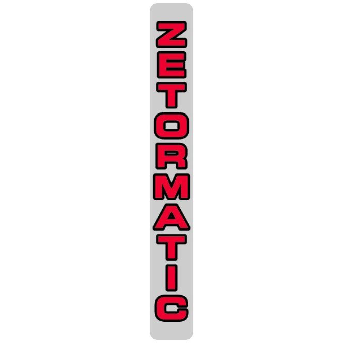 Sticker Zetormatic