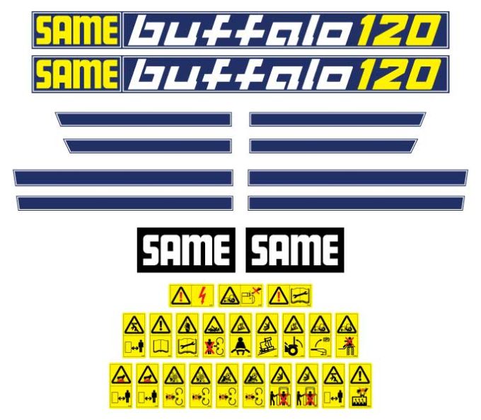 Stickerset Same Buffalo 120