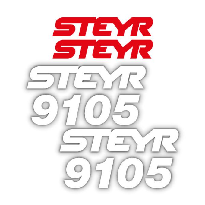 Stickerset Steyr 9105 (1999)