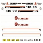 Stickerset Fiat 110-90 DT