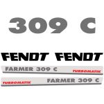 Typenschild Fendt Farmer 309 C