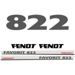 Typenschild Fendt Favorit 822