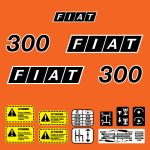 Stickerset Fiat 300