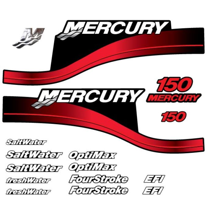 Stickerset Mercury 150 (1999-2004)