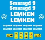 Stickerset Lemken Smaragd 9