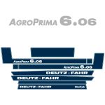 Stickerset Deutz AgroPrima 6.06