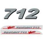 Typenschild Fendt Favorit 712 Vario