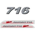 Typenschild Fendt Favorit 716 Vario