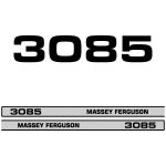 Typenschild Massey Ferguson 3085