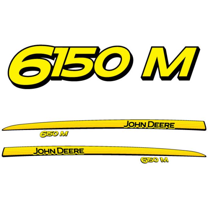 Stickerset John Deere 6150 M