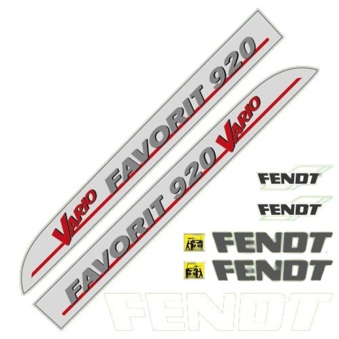 Stickerset Fendt 920 Favorit Vario