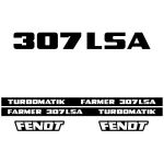 Typenschild Fendt Farmer 307 LSA